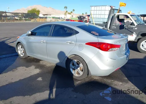 2013 Hyundai Elantra Gls/Limited from USA, damaged, VIN 5NPDH4AE0DH177166